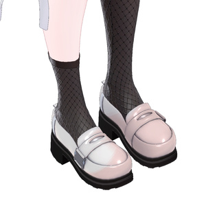 【5+3（追加）アバター対応】A02制服靴v1.01 缩略图 3