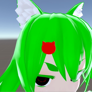 【VRChat用】ねこの髪留め【無料】 缩略图 3