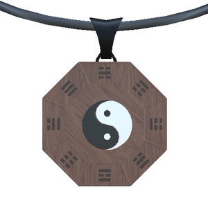 Accessories for VRChat] Tai Chi Chart Necklace