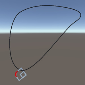 Accessories for VRChat] Square necklace