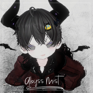 【VRChat想定オーラ】蠢く漆黒の霧 - Abyss Mist -