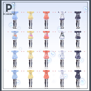 『海』-Umi-【オリジナル3Dモデル】✨こよりLabo あのんむろむ共通素体✨ 缩略图 7