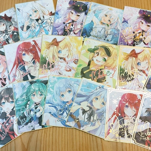 【新作】ミニ色紙コレクション「Ｍ．Ｏ．ＣＯＬＯＲ５」