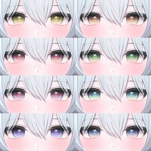 【凪 -Nagi-】 Pure Makeup+Eye Texture & face_alpha texture 缩略图 4