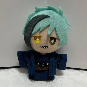 10cmぬい用・チェック柄フリースマフラー - 蝶々書房 - BOOTH