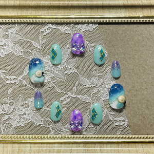 ツイステッドワンダーランド　ネイルチップ　ゴースト・マリッジ　Sサイズ ツイステ ネイルチップ 3種まとめ売り