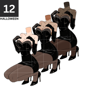 12 - SEXY HALLOWEEN | Vts | VTuber向け | Vtuber Asset