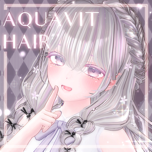 ≪5アバター対応≫　AQUAVIT HAIR