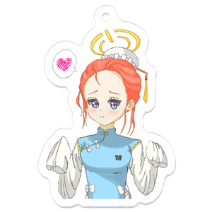 ユズのアクリルキーホルダー　チャイナ服ver.