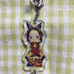 鬼滅の刃】甘露寺蜜璃アクリルキーホルダー - スルメの味噌汁