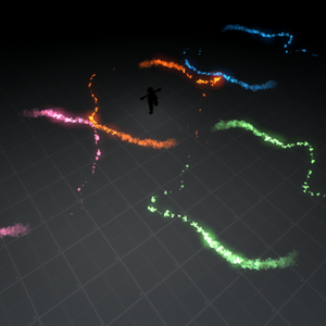 [Unity / Particle / Fx / VRChat ] Noise Particle Ring