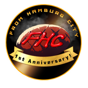 【フロムハンバーグシティ】1st Anniversary ピンバッジ