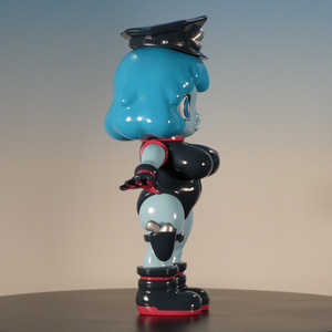 Suraco ソフビ スラコ (ポリスブラック)soft vinyl suraco police black color - studiomarusan ...
