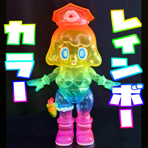 ソフビ スラコ （エイリアングリーン 蓄光素体）soft vinyl
