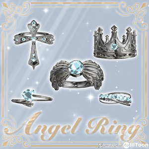 [13アバター対応]Angel Ring #LCandCo 缩略图 4