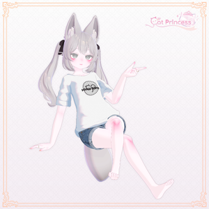 カリンちゃん用『CP-Tshirt』あまとうさぎ【VRChat】