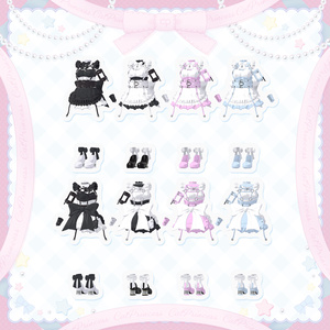 『CombatMaidDress　コンバットメイドドレス』複数アバター対応衣装 缩略图 4