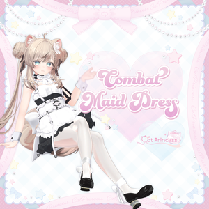 マヌカ対応『CombatMaidDress』【VRChat】