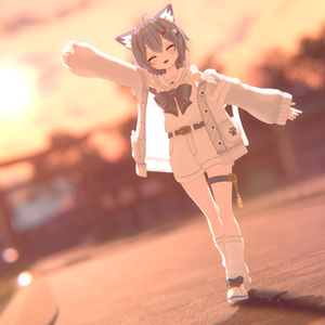『ねこまきセーラーコーデ』複数アバター対応衣装 缩略图 9