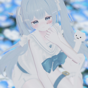 『ねこまきセーラーコーデ』複数アバター対応衣装 缩略图 25