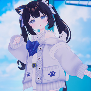 『ねこまきセーラーコーデ』複数アバター対応衣装 缩略图 59