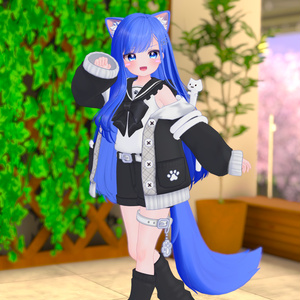 『ねこまきセーラーコーデ』複数アバター対応衣装 缩略图 7