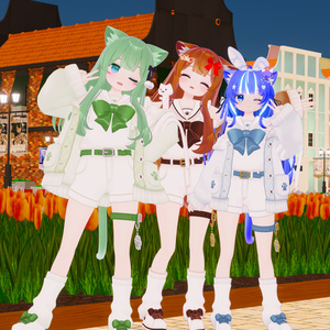 『ねこまきセーラーコーデ』複数アバター対応衣装 缩略图 63