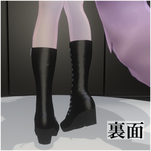 【萌-Moe-対応】ミドルブーツ 缩略图 3