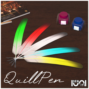 【QvPen差し替え】羽ペン -QuillPen-