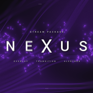 Nexus Stream Overlay Package (Twitch, Youtube, OBS, Streamlabs)