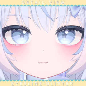 サラサラの目が化粧す+イチゴゼリー舌テクスチャ / chiffon sarasara eyes make up + strawberry jelly tongue texture 缩略图 5
