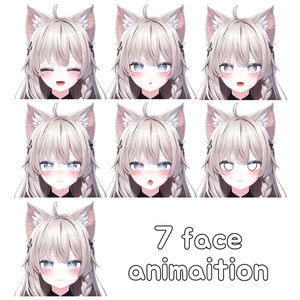 ๑ しなのちゃん毎日メイクテクスチャ+顔アニメです❛‿˂̵✧๑ Shinano's daily make up texture+ face anim ~4月7日 sale 缩略图 5
