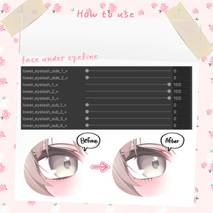 ❁ミルフィちゃんシャイメイクテクスチャー(､｡  ̫ ｡)､❁ / Milfy-chan Shy Makeup Texture 缩略图 14