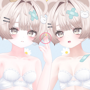 ❁ミルフィちゃんシャイメイクテクスチャー(､｡  ̫ ｡)､❁ / Milfy-chan Shy Makeup Texture 缩略图 4