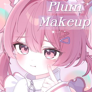 ♡｡ ．プラムちゃん デイリーメイクアップ テクスチャー+フェイスブレンドシェイプ．｡♡ / Plum-chan Daily Makeup Texture + Face Blendshape