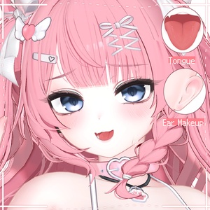 ʕ　·ᴥ·ʔ 【クマリちゃん】ぷにぷにフェイス＆ボディメイク+フェイスブレンドシェイプ ʕ·ᴥ·　ʔ / [Kumaly-chan] Punipuni Face & Body Makeup+ Face Blendshape 缩略图 2