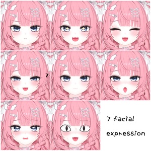 ʕ　·ᴥ·ʔ 【クマリちゃん】ぷにぷにフェイス＆ボディメイク+フェイスブレンドシェイプ ʕ·ᴥ·　ʔ / [Kumaly-chan] Punipuni Face & Body Makeup+ Face Blendshape 缩略图 11