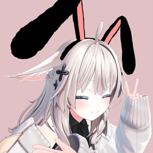【VRC想定】Bunny Ears Headband　PhysBone対応!｜ #MAHOUNOHEYA 缩略图 2