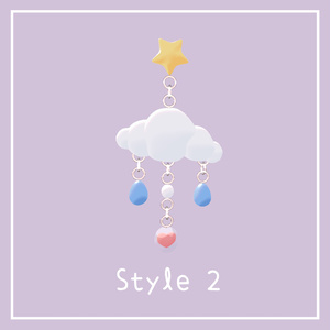 【VRC想定】そらの恋 イヤリング 2選｜Sky's Love Earrings【PB対応】 #MAHOUNOHEYA #VRChat 缩略图 3