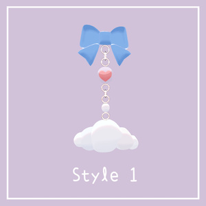 【VRC想定】そらの恋 イヤリング 2選｜Sky's Love Earrings【PB対応】 #MAHOUNOHEYA #VRChat 缩略图 2