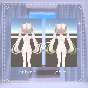 【 ミルフィ対応 】グラデーション hair texture 8選 / hair texture for Milfy｜Milfy対応 #MAHOUNOHEYA 缩略图 2