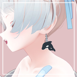 【VRC想定】Dolphin Earring【PB対応】 #MAHOUNOHEYA #VRChat 缩略图 4