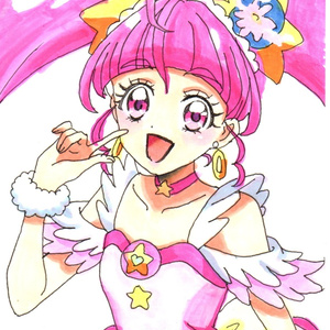 Mint condition! Precise reproduction print of Star Twinkle Precure...