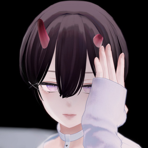 【汎用】鬼のツノ 【VRChat想定】 缩略图 4