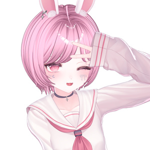 【9 アバター対応】 Short Cut Hair/ショートヘア