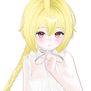 【10アバター対応】【VRC Hair】 Braid Twintail Hair