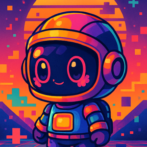 ネオン・チビアストロノート / Neon Chibi Astronaut