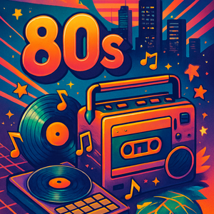 80sミュージック×シティポップ・アート – 80s Music & City Pop Art
