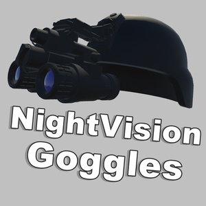 NightVision Goggles (VRChat/SKD3)