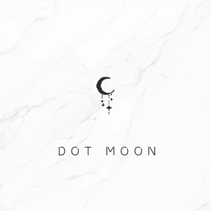 free tattoo『DOT MOON』